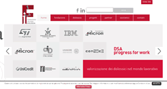 Desktop Screenshot of fondazionedislessia.org